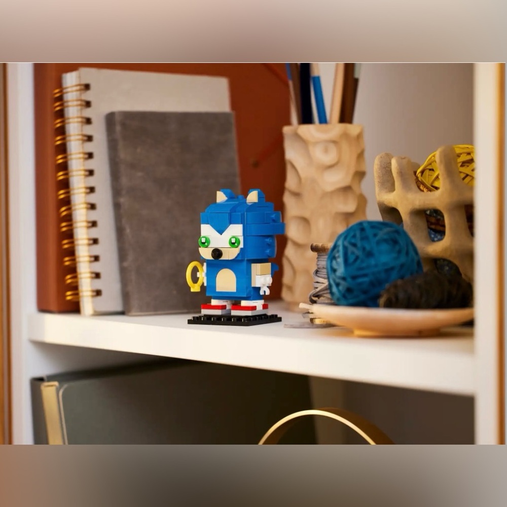 NWT New LEGO Brick Headz 40627 Sonic the Hedgehog Factory Sealed Box 213 - Picture 4 of 4